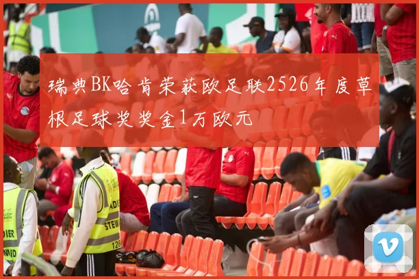 瑞典BK哈肯荣获欧足联2526年度草根足球奖奖金1万欧元